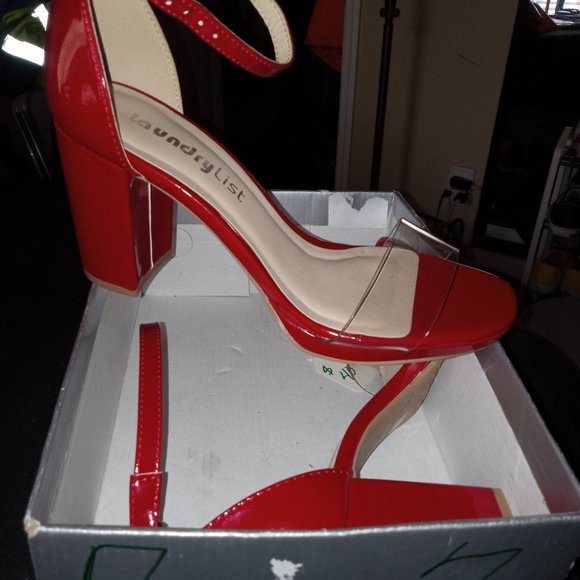 Brand New Never Worn Women 👠 Heels In Size 7 Made By Laundry List For $40 - Picture 2 of 2